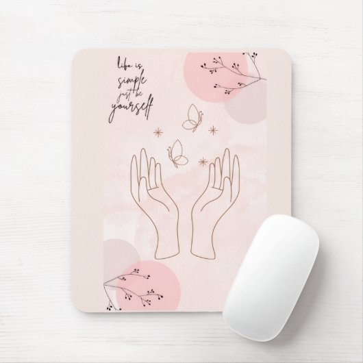 inspirational mousepad (Mit Mouse)