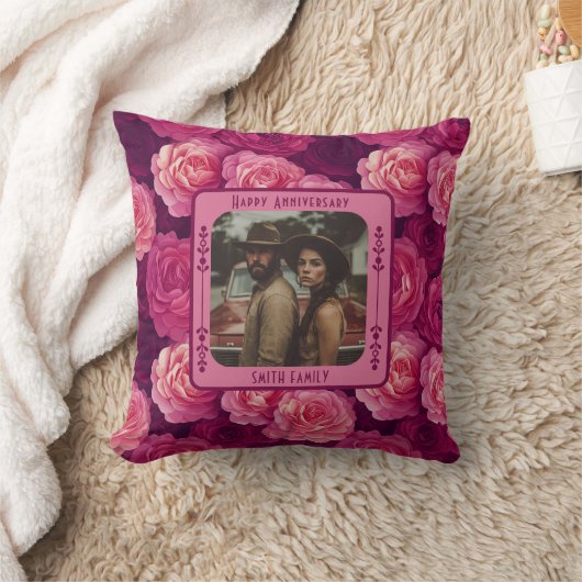 Inspirational Mr And Mrs Wedding Throw Pillow Kissen (Decke)