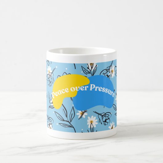 Inspirational mug design flower design kaffeetasse (Mittel)