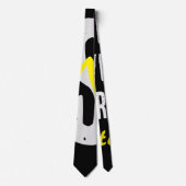 Inspirational Neck Tie Bold Modern  Design Krawatte (Vorderseite)