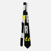 Inspirational Neck Tie Bold Modern  Design Krawatte (Rückseite)