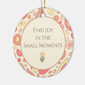 Inspirational Ornament with Custom Photo (Links)