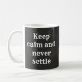 Inspirational phrase kaffeetasse (Links)