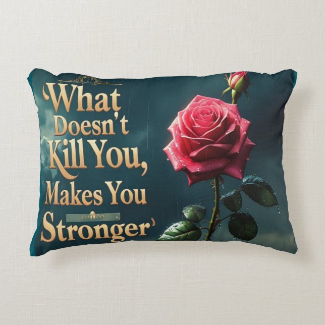 - Inspirational PillowAccent Pillow Dekokissen (Vorderseite)