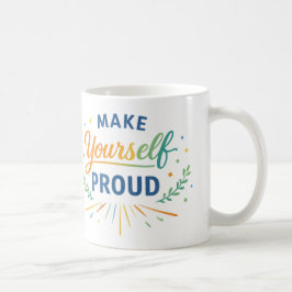 Inspirational Positive Quote Design Kaffeetasse