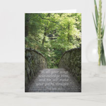 Inspirational (Prov. 3:6)