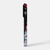 Inspirational Quote and City Woman iPhone Hülle (Linke Seite)