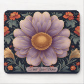 Inspirational Quote Art Nouveau Spring Garden Cute Mousepad (Vorne)