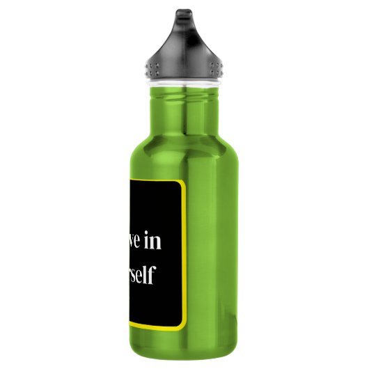 . Inspirational Quote Bottle Edelstahlflasche (Rechts)