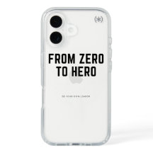 Inspirational Quote Clear iPhone Case