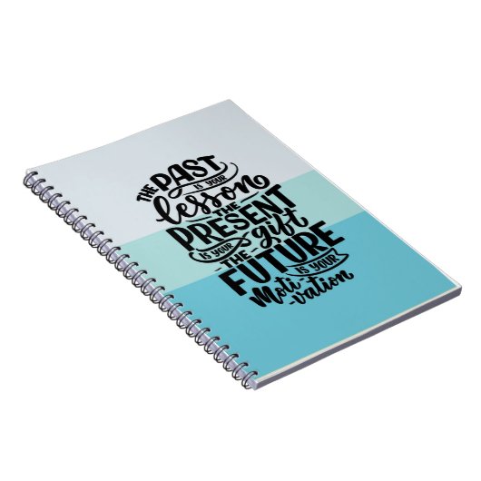 Inspirational quote - journal notebook notizblock (Rechte Seite)