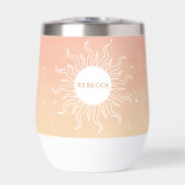 Inspirational Quote Watercolor Orange (Vorderseite)