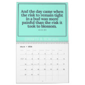 Inspirational Quotes 2026 Calendar Kalender (Mär 2026)