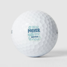 inspirational quotes golfball