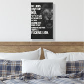 Inspirational Quotes Gym Poster, Wall Decor Office Leinwanddruck (Insitu (Schlafzimmer))