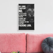 Inspirational Quotes Gym Poster, Wall Decor Office Leinwanddruck (Insitu (Wohnzimmer))