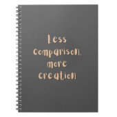 Inspirational Quotes Notizblock (Vorderseite)