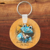 Inspirational Quotes You Are Beautiful Frog Prince Schlüsselanhänger (Vorderseite)