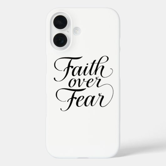 Inspirational Religious Hope Typography Case-Mate iPhone Hülle (Rückseite)