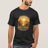 Inspirational Rise & Shine Sunrise Motivation  T-Shirt (Vorderseite)