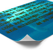 Inspirational Robert Cushing/Polarbär Poster (Ecke)