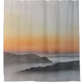Inspirational Shower Curtain | Ice Storm Sunrise Duschvorhang (Vorderseite)