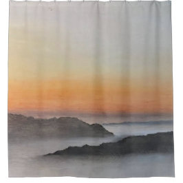 Inspirational Shower Curtain | Ice Storm Sunrise Duschvorhang