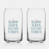 Inspirational Simple Living and Good Vibes Dosenglas (Rückseite)