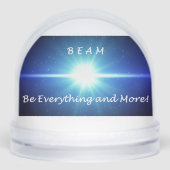 Inspirational Snow Globe Schneekugeln (Vorderseite)