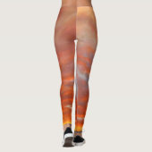 Inspirational Sonnenaufgang-Leggings Leggings (Rückseite)