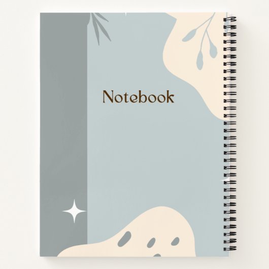 Inspirational Spiral Notebook Notizblock (Rückseite)