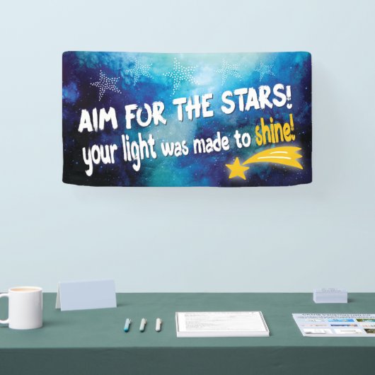 Inspirational Star Teacher Classroom Banner (Messe)