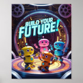 Inspirational STEM and Technology for Kids Poster (Vorne)