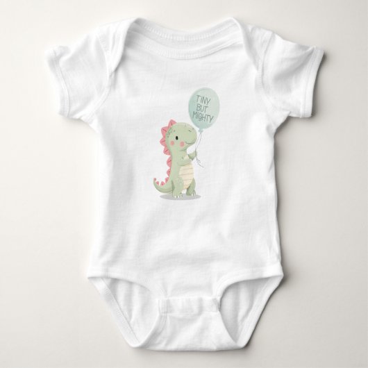 Inspirational T-Rex for Kids and Babies Baby Strampler (Vorderseite)