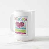 Inspirational Tasse für Krankenschwestern (Vorderseite Links)