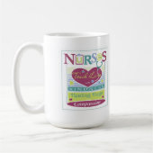 Inspirational Tasse für Krankenschwestern (Links)
