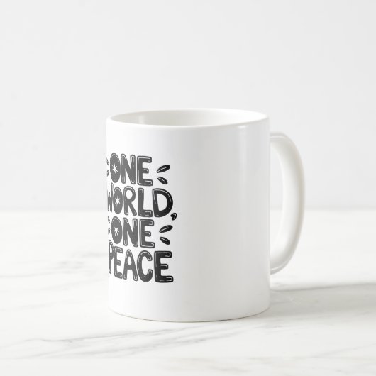 Inspirational Typography Design Classic Mug Kaffeetasse (VorderseiteRechts)