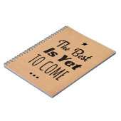 Inspirational u. motivierend Notizbuch, Notizblock (Linke Seite)