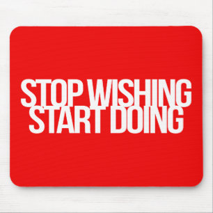 Inspirational und motivierend Zitate Mousepad