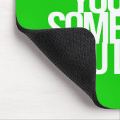 Inspirational und motivierend Zitate Mousepad (Ecke)