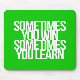 Inspirational und motivierend Zitate Mousepad