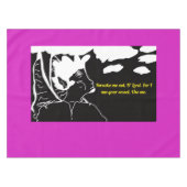 Inspirational Uniquely Original Tablecloth Tischdecke (Vorderseite (Horizontal))