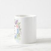 Inspirational We Can Do Hard Things Floral Kaffeetasse (Mittel)