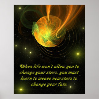 Inspirational - Weaving New Stars Poster