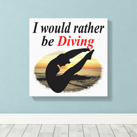 INSPIRATIONAL WÜRDE ICH STEUERN LEINWANDDRUCK (Insitu (Holzboden))