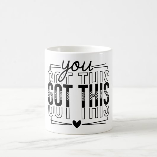 Inspirational You Got This Kaffeetasse (Mittel)