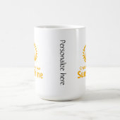 Inspirational Your Sunshine Mug Kaffeetasse (Mittel)