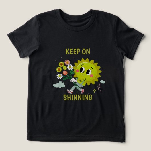 Inspirational Youth Kids T-Shirt Tri-Blend Shirt (Design Vorderseite)