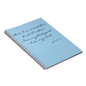 Inspirational Zeitschriftennotizbuch - ich bin Notizblock (Rechte Seite)