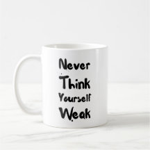 Inspirational Zitat-Tasse